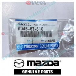 Mazda Genuino Boquilla de Lavado KD45-67-510 para 2013-2023 Mazda