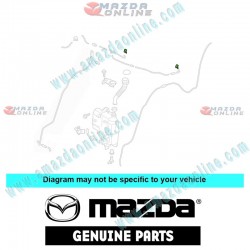 Mazda Genuino Boquilla de Lavado KD45-67-510 para 2013-2023 Mazda