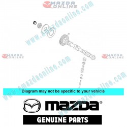 Mazda Genuino Sello de Levas de Motor KL01-12-603A