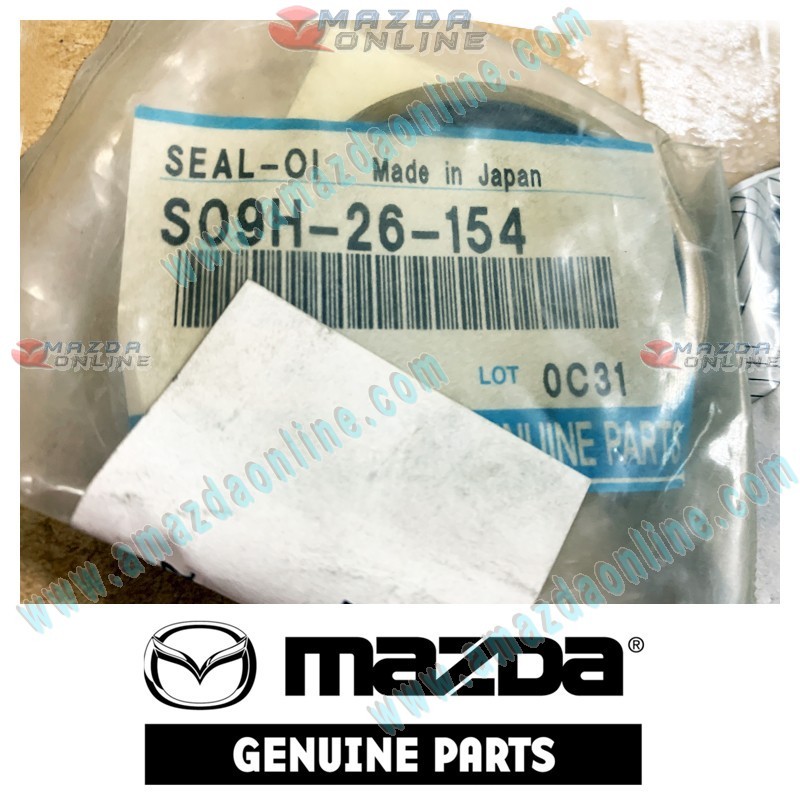 Mazda Genuino Sello de Aceite de Cojinete S09H-26-154
