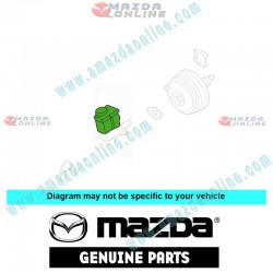 Mazda Genuino Tapa de Cilindro Maestro de Freno T060-43-55Y para 1999-2004 Mazda