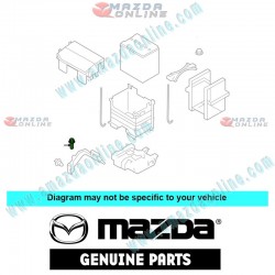 Mazda Genuino Tornillo de Bolsa de Aire de Cabeza 99463-0616