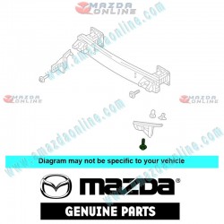 Mazda Genuino Tornillo de Protector contra Salpicaduras 9CF6-00-516B