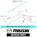 Mazda Genuino Esparrago de Silenciador B31R-40-584