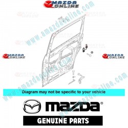 Mazda Genuino Rodillo Central Derecho C275-72-2B0D para 2012-2018 Mazda Biante [CC]