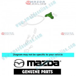 Mazda Genuino Ensamblaje de Rodillo C513-72-2A0C para 2010-2018 Mazda5 [CW]
