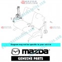 Mazda Genuino Cinturon de Seguridad Trasero Derecho C235-57-830C-00 para 2005-2009 Mazda5 [CR]