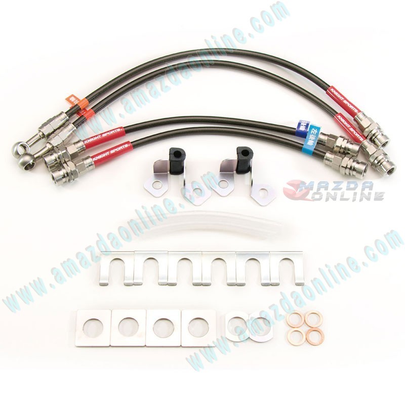KnightSports Brake Line Kit fits 07-14 Mazda2 [DE] KZG68121
