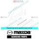 Mazda Genuine Body Side Molding CC33-50-691D-80 fits 07-09 MAZDA5 [CR]