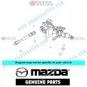 Mazda Genuino Eje Intermedio de Columna de Direccion D651-32-10XW para 2009-2012 Mazda2 [DE,DH]