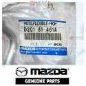 Mazda Genuine Air Conditioning High Pipe D201-61-461A fits 96-02 MAZDA121 [DW]