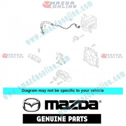 Mazda Genuino Tuberia Baja de Aire Acondicionado D201-61-462B para 1996-2002 Mazda 121 Demio [DW]