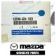 Mazda Genuine Door Mirror Glass D209-69-183 fits 97-98 MAZDA626 [GF]