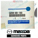 Mazda Genuino Cristal de Espejo de Puerta D209-69-183 para 1997-1998 Mazda 626 [GF]