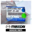 Mazda Genuino Tuberia Alta de Aire Acondicionado D267-61-461 para 2000-2002 Mazda Demio [DW]
