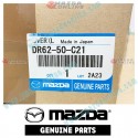 Mazda Genuino Moldura de Limpara Delantera Izquierda DR62-50-C21 para 2010-2014 Mazda2 [DE,DH]