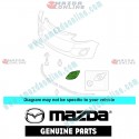 Mazda Genuino Moldura de Limpara Delantera Izquierda DR62-50-C21 para 2010-2014 Mazda2 [DE,DH]