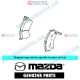 Mazda Genuine Front Brake Pad Set E181-33-23Z fits 03-05 MAZDA TRIBUTE [EP]