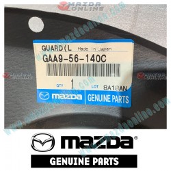 Mazda Genuine Left Mud Guard GAA9-56-140C fits 07-09 MAZDA6 [GH]