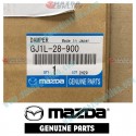 Mazda Genuino Amortiguador Trasero Izquierdo GJ1L-28-900 para 1999-2002 Mazda 626 [GF]