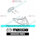 Mazda Genuino Lente de Limpara Combinada Trasera Izquierda GJ6A-51-180E para 2002-2004 Mazda6 [GG]