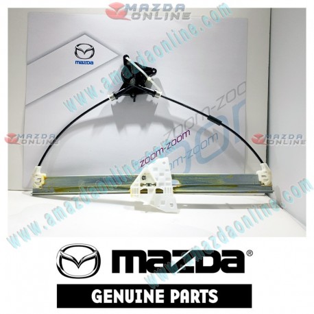 Genuine Mazda Power Window Regulator - Part # NC11-58-590G, Direct OEM Replacement