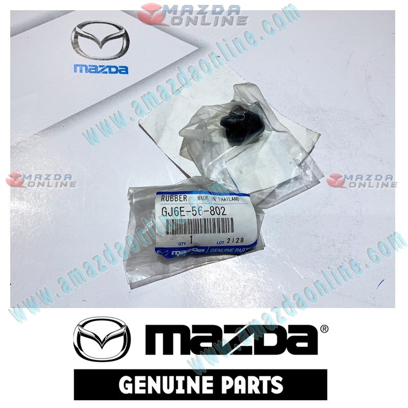 Mazda Genuino Tope de Goma de Tapa de Maletero GJ6E-56-802 para 2002-2009 Mazda2 [DY,DE]