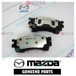 Mazda Genuine Front Brake Pad Set GJYG-33-28Z fits 02-06 MAZDA6 [GG, GY]