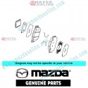 Mazda Genuino Juego de Balatas de Freno Delantero GJYG-33-28Z para 2002-2006 Mazda6 [GG,GY]