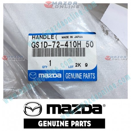 Mazda Genuine Handle, Outside GS1D-72-410H-50 fits 09-12 MAZDA3 [BL]