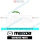 Mazda Genuine Right Door Mirror Housing GS1E-69-1N1-56 fits 09-12 MAZDA3 [BL]