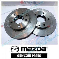 Mazda Genuine Brake Disc Rotor Combo GTYF-26-251C fits 97-02 MAZDA626 [GW]