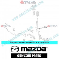 Mazda Genuine Upper Link H380-34-D00C fits 91-00 MAZDA929 [HD, HE]