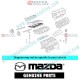 Mazda Genuine Valve Cover Gasket JE26-10-2D5 fits MAZDA(s)