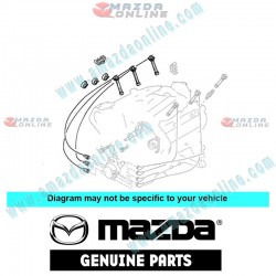 Mazda Genuino Kit de Cables de Encendido JE48-18-140A para 1991-2000 Mazda 929 [HD,HE]