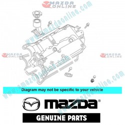 Mazda Genuino Junta de Tapa de Valvulas de Motor JF01-10-237