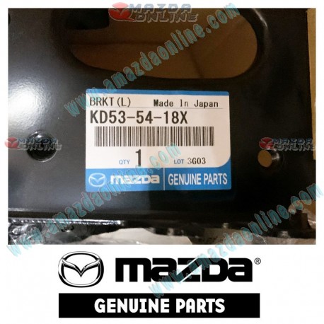 Mazda Genuine Bumper Bracket KD53-54-18X fits 13-16 MAZDA CX-5 [KE]