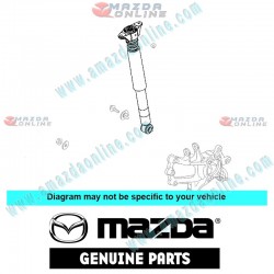 Mazda Genuine Rear Shock Absorber KD45-28-910B fits 13-16 MAZDA CX-5 [KE]
