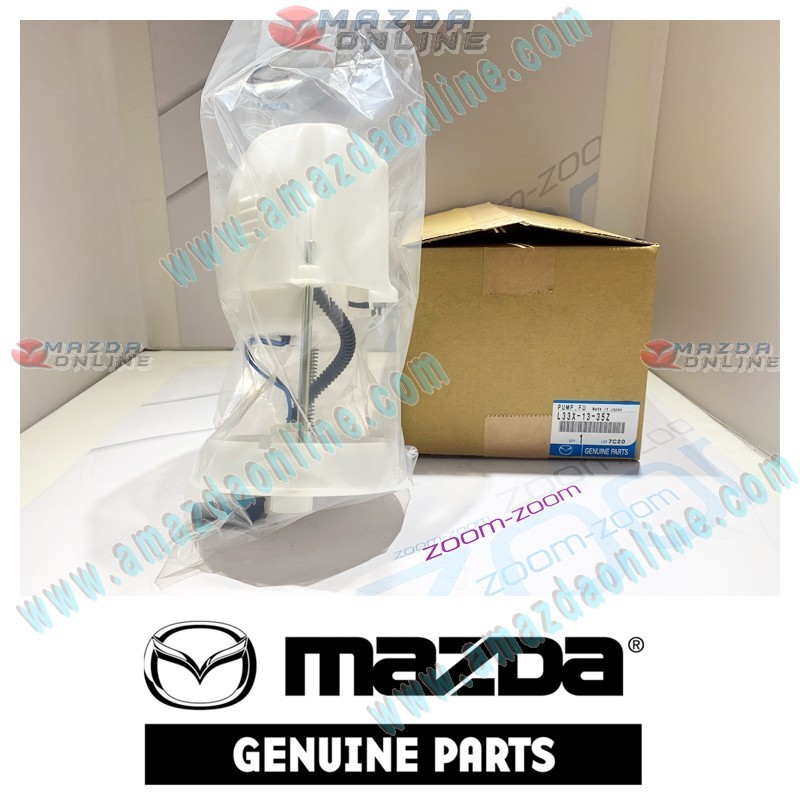 Mazda Genuino Bomba de Combustible L33X-13-35Z para 2006-2008 Mazda3 [BK]