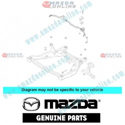 Mazda Genuine Front Stabilizer L206-34-151 fits 06-12 MAZDA8 [LY]