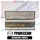Mazda Genuine Spark Plug L341-18-110 fits 03-05 MAZDA TRIBUTE [EP]