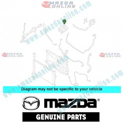 Mazda Genuino Tapa de Deposito de Refrigerante LF50-15-205A para 2003-2012 Mazda3 [BK,BL]