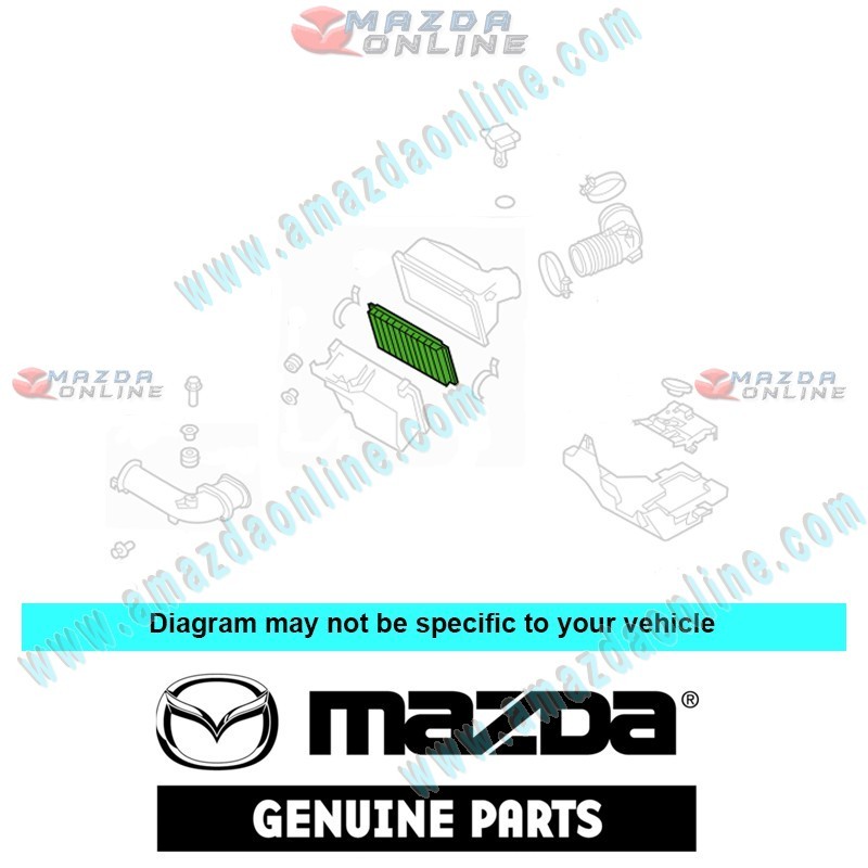 Mazda Genuine Air Filter LFG1-13-Z40 fits 05-14 MAZDA MX-5 MIATA