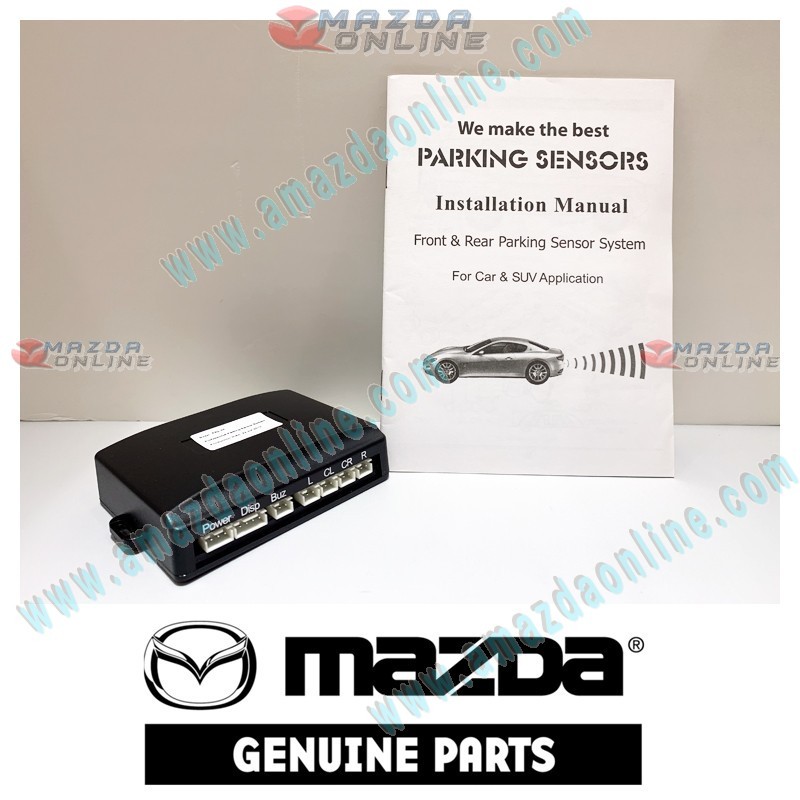 Mazda Genuino Sensores de Estacionamiento Negros 4 Piezas LSTD4