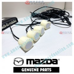 Mazda Genuino Sensores de Estacionamiento Negros 4 Piezas LSTD4