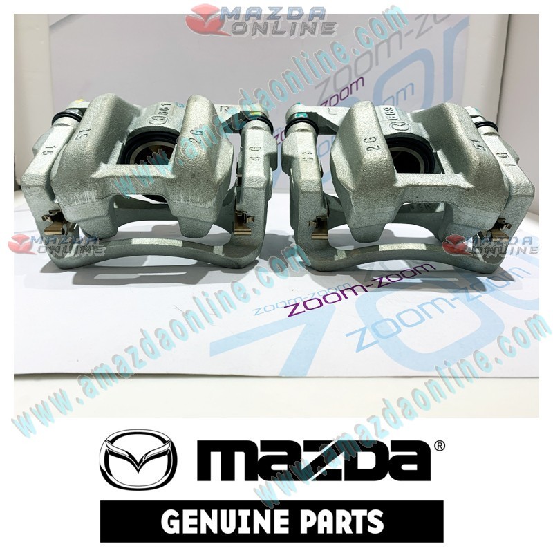 Mazda Genuino Juego de Caliper de Freno Delantero para 2015-2025 Mazda MX-5 Miata [ND,NE]