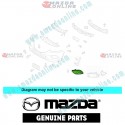 Mazda Genuino Moldura de Limpara Delantera Izquierda TK22-50-C21 para 2012-2015 Mazda CX-9 [TB]