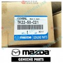Mazda Genuino Moldura de Limpara Delantera Izquierda TK22-50-C21 para 2012-2015 Mazda CX-9 [TB]