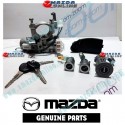 Mazda Genuino Juego de Cerradura de Llave F100-09-010F para Mazda RX-7 [FD3S]