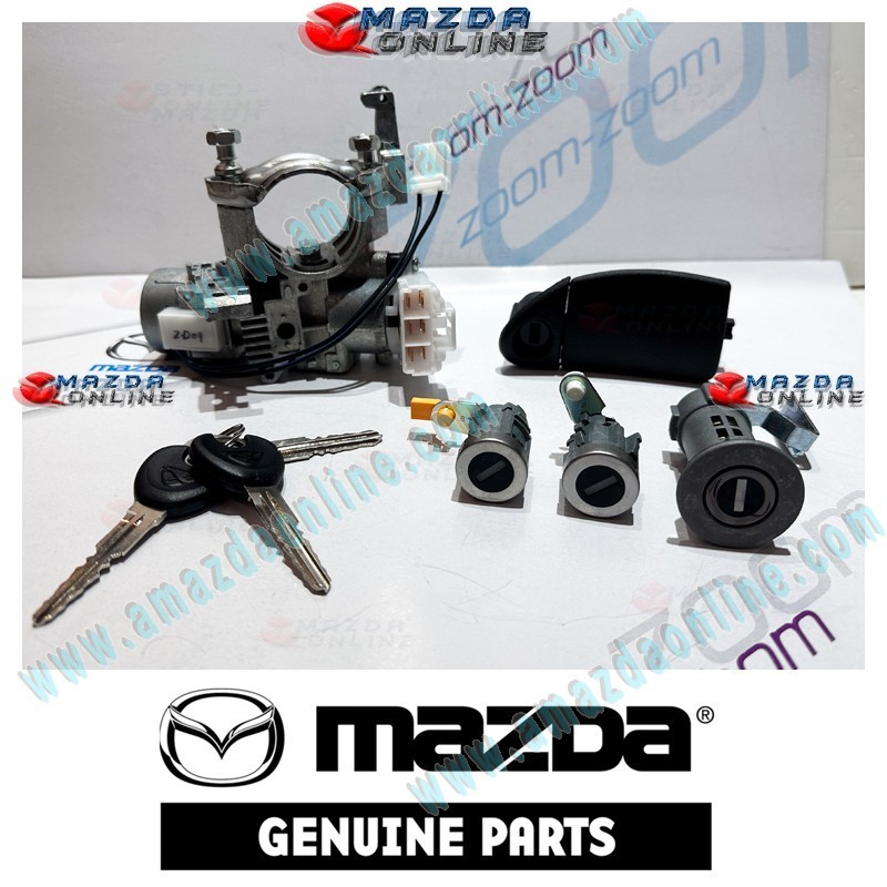 Mazda Genuino Juego de Cerradura de Llave F100-09-010F para Mazda RX-7 [FD3S]
